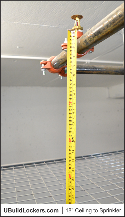 NFPA 18" Rule : Wire Mesh Storage Lockers for Condos and High Rise Towers | U-BuildLockers.com