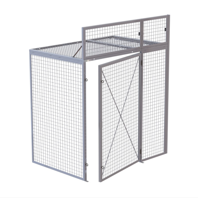 Render of an extra-wide 6' x 4' Tenant Storage Locker.