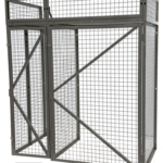 Canada's Best Storage Locker : A storage locker assembly that depicts the core components of the Canada Lockers storage locker system.