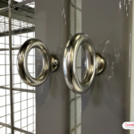 Canada Storage Lockers feature a stainless steel hasp set to help resist against break-ins.
