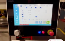 The Press Brake's CNC Control allows us to monitor and adjust every aspect of the bending cycle including multi-step bends, Laser Levelling and 6+1 Axis instruction.